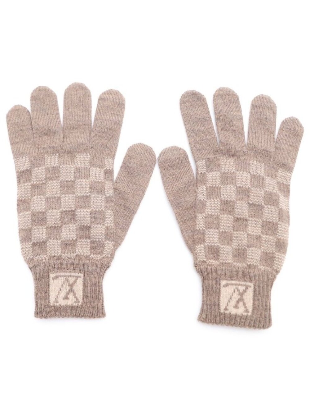 Louis Vuitton Damier Gloves Brown